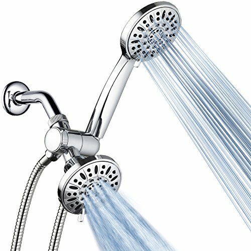 AquaDance High Pressure 3-way Twin Shower Combo Lets You Enjoy Two 4-Inch...