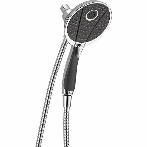 Delta Faucet 4-Spray In2ition 2-in-1 Dual Hand Held Shower Head with Hose,...