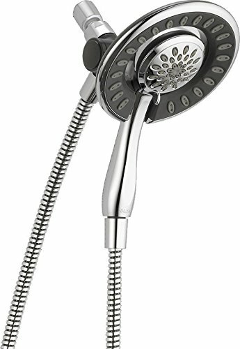 Delta Faucet 4-Spray Touch-Clean In2ition 2-in-1 Dual Hand Held Shower Head with...