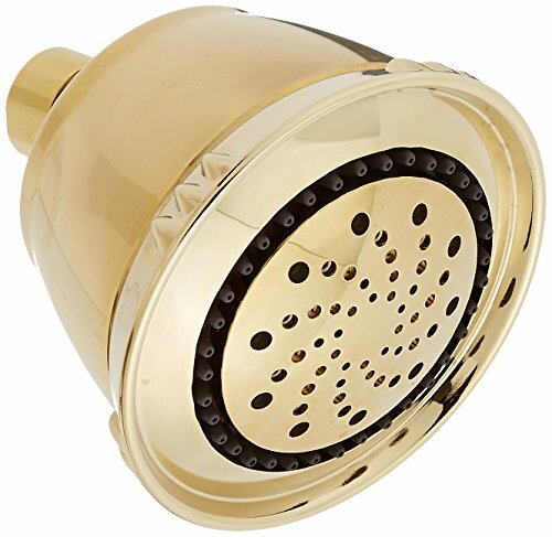 Delta Faucet 5-Spray Touch-Clean Shower Head, Polished Brass 52678-PB-PK