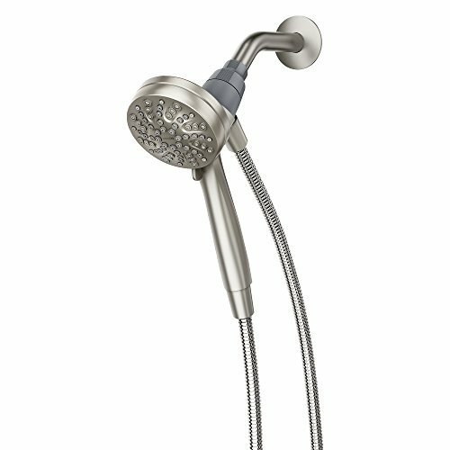Moen 26100EPSRN Magnetix 3.5-Inch Six-Function Handheld Showerhead with Eco-Performance Magnetic Docking System,...