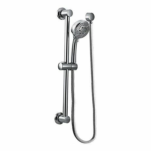 Moen 3669EP Handheld Showerhead with 69-Inch-Long Hose Featuring 30-Inch Slide Bar, Chrome