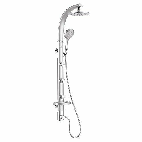 PULSE ShowerSpas 1017-S Bonzai Shower System, with 8