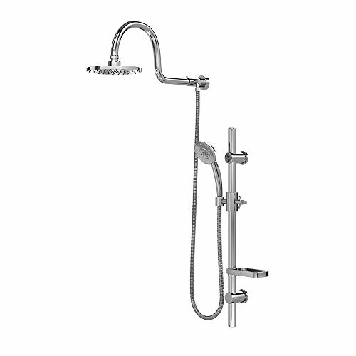 PULSE ShowerSpas 1019-CH Aqua Rain Shower System with 8